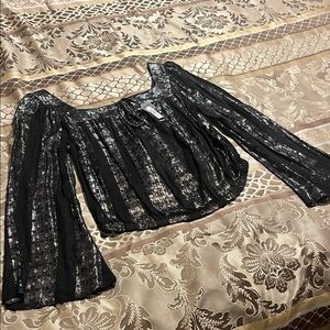 Express Black Women's Top